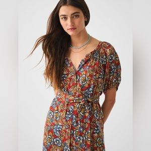 Faherty Carmel Linen Dress